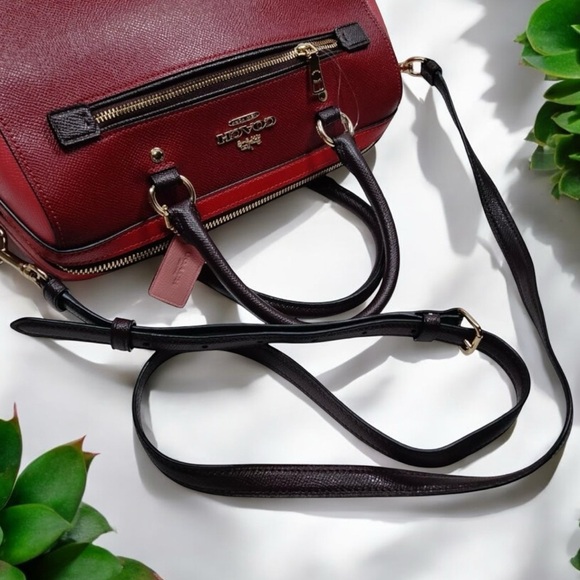 COACH Rowan Satchel Bag in Colorblock 😍🔥 - Picture 4 of 12